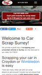 Mobile Screenshot of carscrapsurrey.co.uk